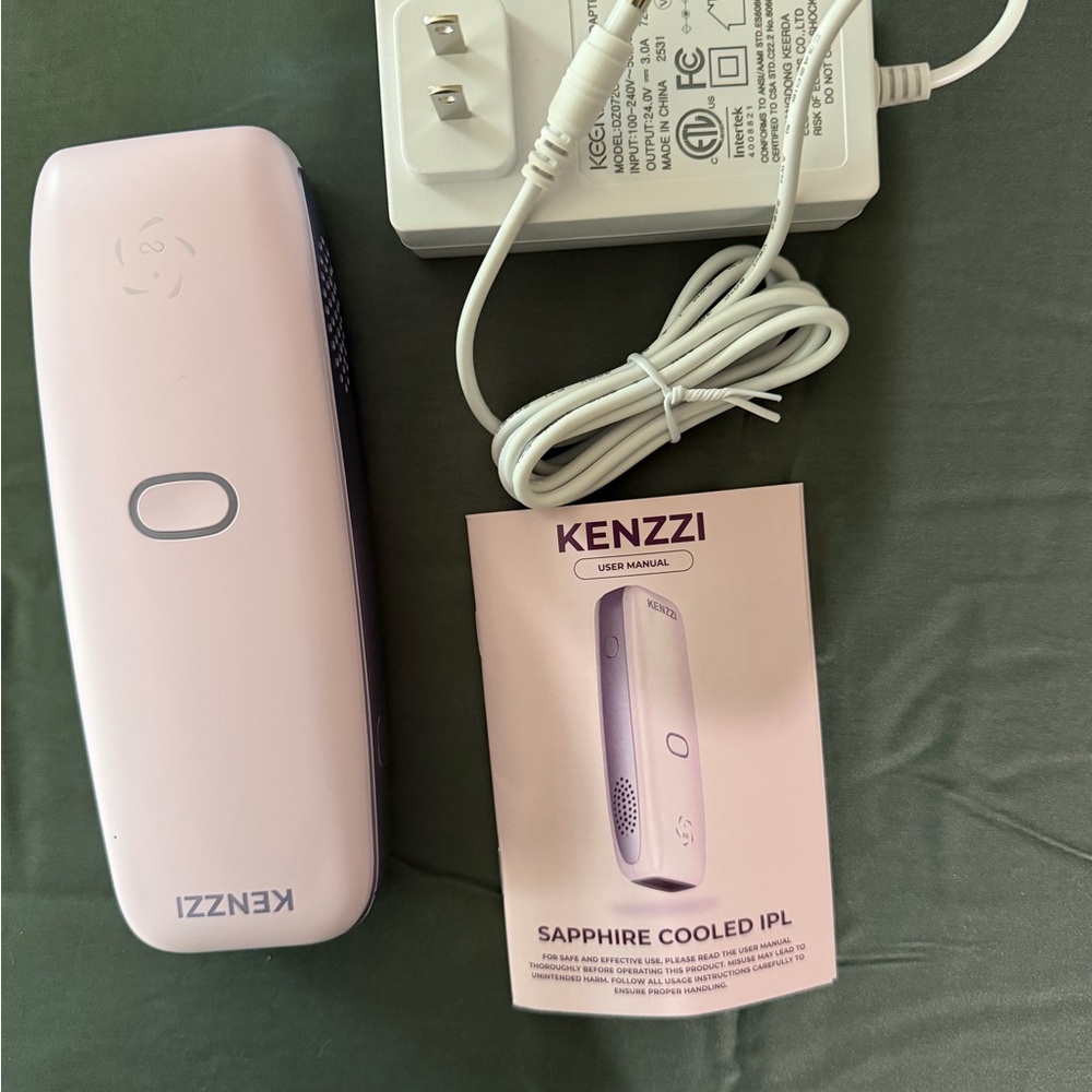 KENZZI Sapphire Cooled IPL Hair Removal Device